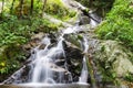 Mae Kampong Waterfall Chiang mai Thailand. Royalty Free Stock Photo