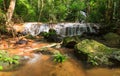 Mae Kampong Waterfall Royalty Free Stock Photo