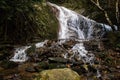 Mae kampong waterfall mountain landscape scene in Chiang mai Thailand Royalty Free Stock Photo