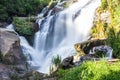 Mae Klang Waterfall in Chiang Mai Province, Doi Inthanon Thailand Royalty Free Stock Photo