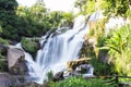 Mae Klang Waterfall in Chiang Mai Province, Doi Inthanon Thailand Royalty Free Stock Photo