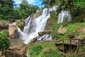Mae Klang Waterfall, Doi Inthanon National Park, Chiang Mai, Thailand Royalty Free Stock Photo
