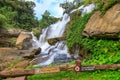 Mae Klang Waterfall, Doi Inthanon National Park, Chiang Mai, Thailand Royalty Free Stock Photo