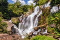Mae Klang waterfall, Doi Inthanon national park, Chiang Mai, Thailand Royalty Free Stock Photo