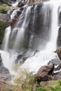 Mae Klang Waterfall, the popular place in Chiang Mai , Thailand Royalty Free Stock Photo