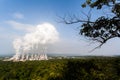 Mae Moh coal power plant in Lampang, Thailand Royalty Free Stock Photo