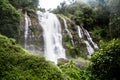 Mae Waterfall in Chiang Mai in Thailand Royalty Free Stock Photo