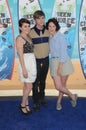 Mae Whitman,Sarah Ramos,Miles Heizer Royalty Free Stock Photo