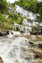 Mae ya waterfall at chom thong, chiang mai thailand Royalty Free Stock Photo