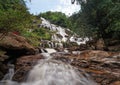 Mae Ya Waterfall, Doi Inthanon National Park, Chiang Mai, Thailand Royalty Free Stock Photo
