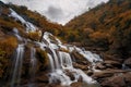 Mae Ya Waterfall, Doi Inthanon National Park, Chiang Mai, Thailand Royalty Free Stock Photo