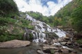 Mae Ya Waterfall, the popular place in Chiang Mai , Thailand Royalty Free Stock Photo