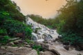 Mae Ya Waterfall, the popular place in Chiang Mai , Thailand Royalty Free Stock Photo