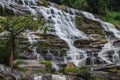 Mae Ya waterfall Thailand Royalty Free Stock Photo