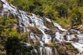 Mae Ya waterfall is tourist attraction and one of the most beautiful waterfall in Chiang Mai, Thailand Royalty Free Stock Photo