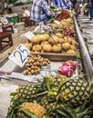 Maeklong Railway Market Royalty Free Stock Photo