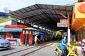 Maeklong Train Market, Maeklong, Thailand