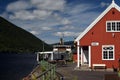 Mael vintage historical railway station . railway ferry service on Lake Tinn