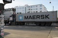 Maersk contain tranpotation in Copenhagen Denmark.