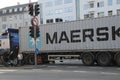 Maersk contain tranpotation in Copenhagen Denmark.