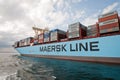 Maersk container ship