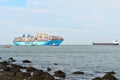 Maersk Mc-Kinney moller container ship