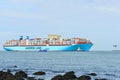 Maersk Mc-Kinney moller container ship