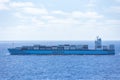 Maersk owned container ship \