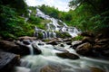 Maeya Waterfall Doi Inthanon National Park Royalty Free Stock Photo