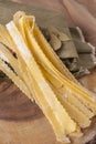 Mafaldine Pasta Royalty Free Stock Photo