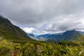 Mafate, Reunion Island - Scenic view of Mafate cirque from Salazie cirque