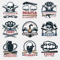 Mafia Fight Emblems In Color