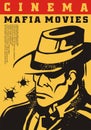 Mafia movies conceptual poster design