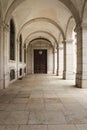 Corridors and arches of the Palace-Convent of Mafra