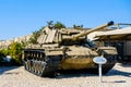 Magach israeli tank. Israeli Armored Corps Museum at Latrun Royalty Free Stock Photo