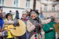 Dancing young women. Music and dances of the indigenous peoples of Siberia and the Russian Far East.