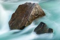 Rocks in water Royalty Free Stock Photo
