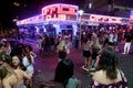 Magaluf nightlife in punta ballena street Royalty Free Stock Photo