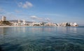 Magaluf from sea Royalty Free Stock Photo
