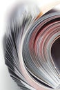 Magazine roll Royalty Free Stock Photo