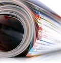 Magazine roll Royalty Free Stock Photo