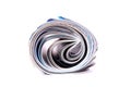 Magazine rolled Royalty Free Stock Photo