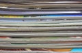 Magazines for recycling Royalty Free Stock Photo