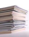 Magazines stack Royalty Free Stock Photo