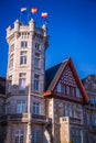 Magdalena palace in Santander, Cantabria, Spain Royalty Free Stock Photo