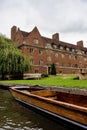 Magdalene College as seem from the river Cam