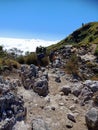 Climbing mount merbabu in Central Java