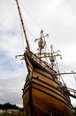 Magellan Replica Ship - Punta Arenas - Chile Royalty Free Stock Photo