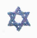 Magen David Jewish symbol. Royalty Free Stock Photo