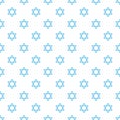 Magen David star pattern vector illustration. Jewish Israeli symbol pattern, ornament. Star of David background. Royalty Free Stock Photo